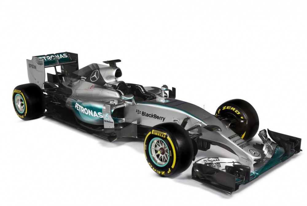 „Mercedes AMG“ bolido F1 W06 techninės charakteristikos