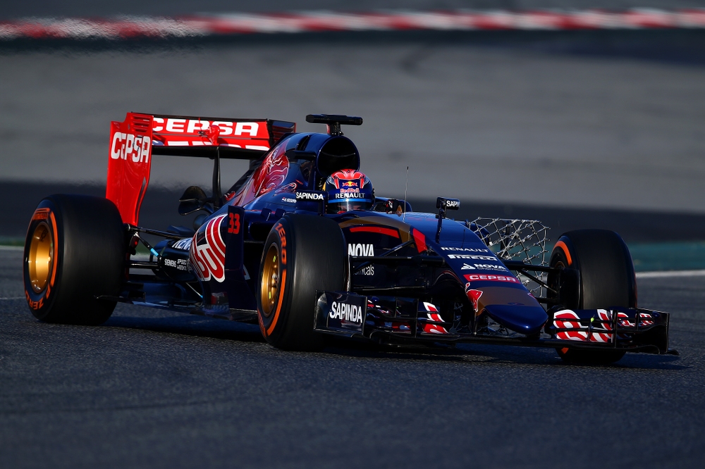 Šeštadienį bandymus Barselonoje sėkmingiausiai pradėjo „Toro Rosso“ naujokas M. Verstappenas