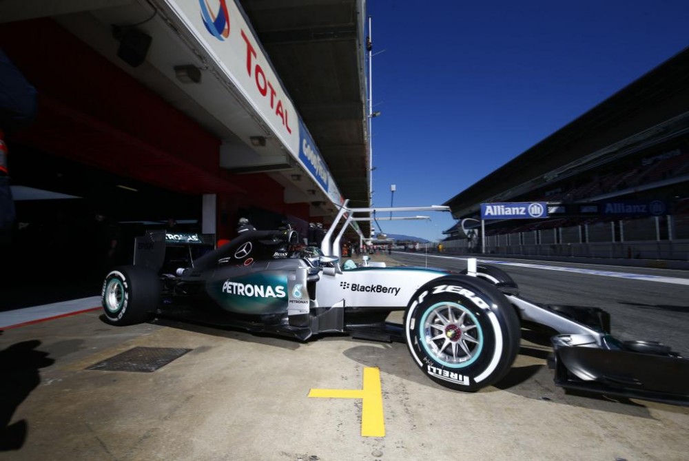 Antrąją bandymų dieną N. Rosbergas pademonstravo „Mercedes“ galimybes