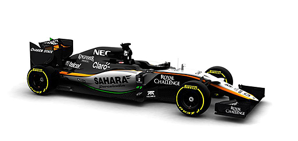 „Force India“ parodė savo naująjį bolidą