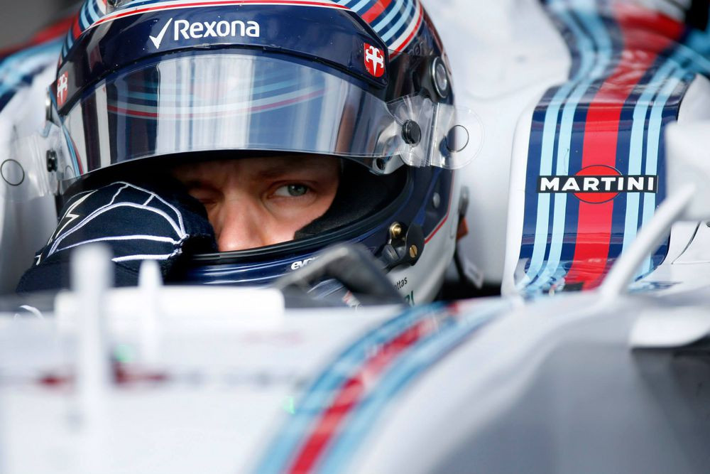 „Williams“ tikisi, kad V. Bottas galės lenktyniauti Malaizijoje