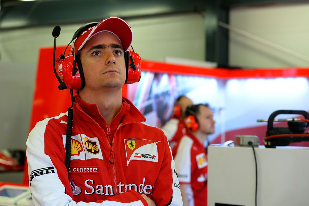 „Haas“: „Ferrari“ nori įvertinti E. Gutierrezo sugebėjimus