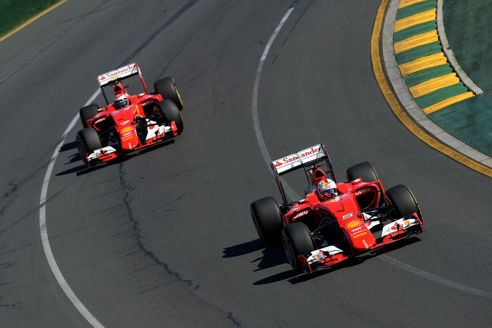 „Ferrari“: daugiau jokių komandinių nurodymų
