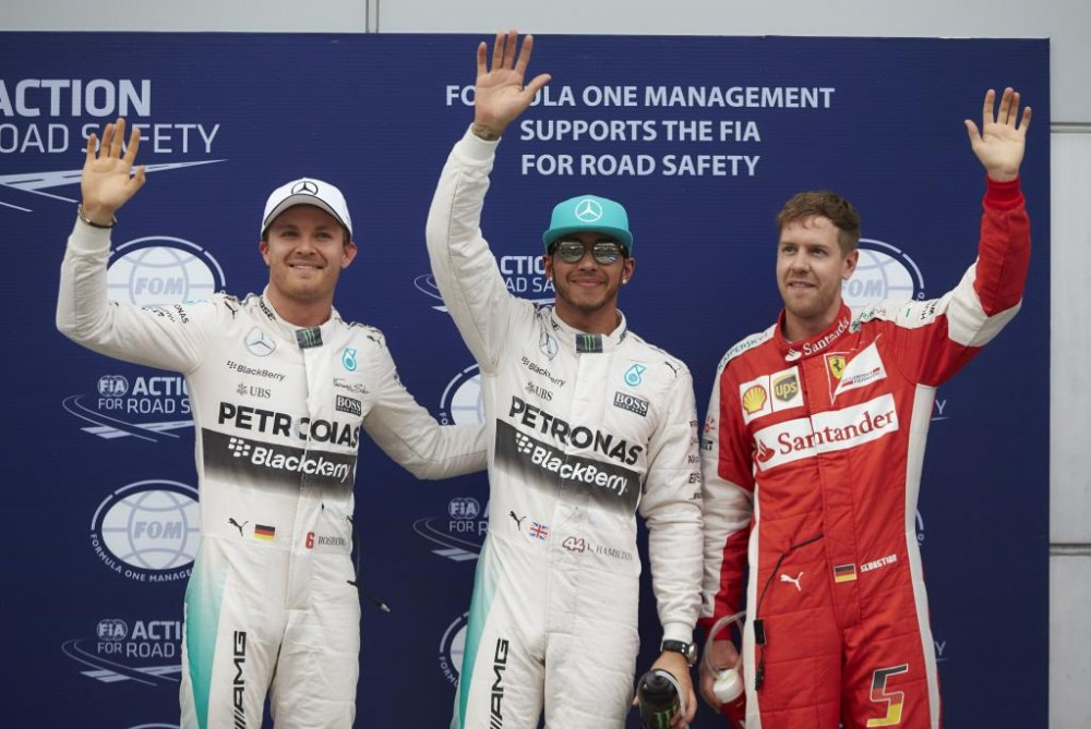 Malaizijos GP kvalifikacijoje nugalėjo L. Hamiltonas