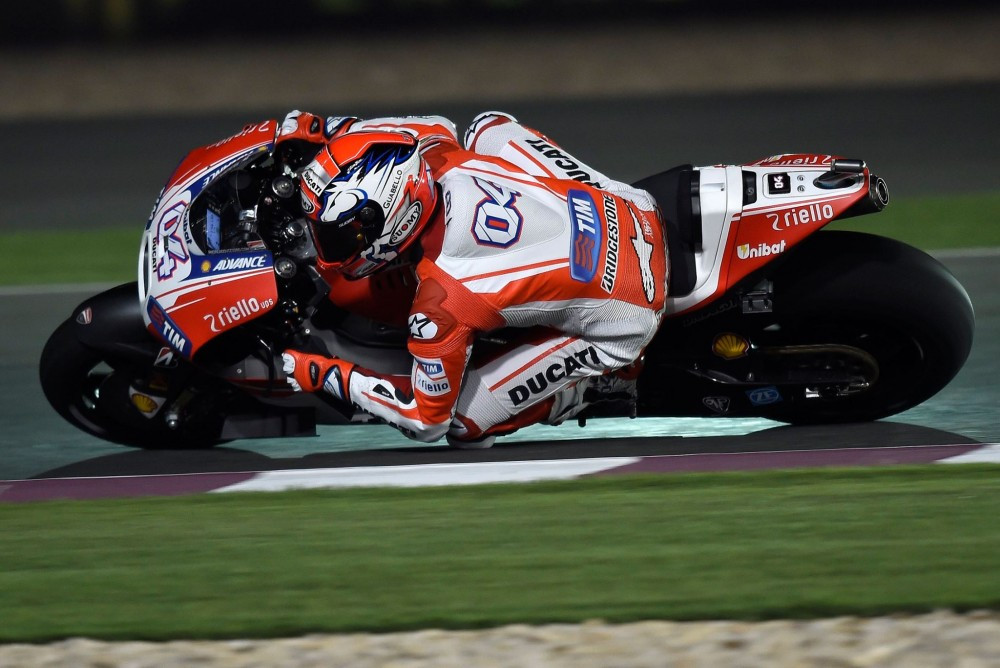 MotoGP. A. Dovizioso triumfavo pirmoje naujojo sezono kvalifikacijoje