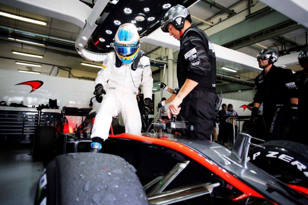A. Baratinskas tiki „McLaren“ komanda