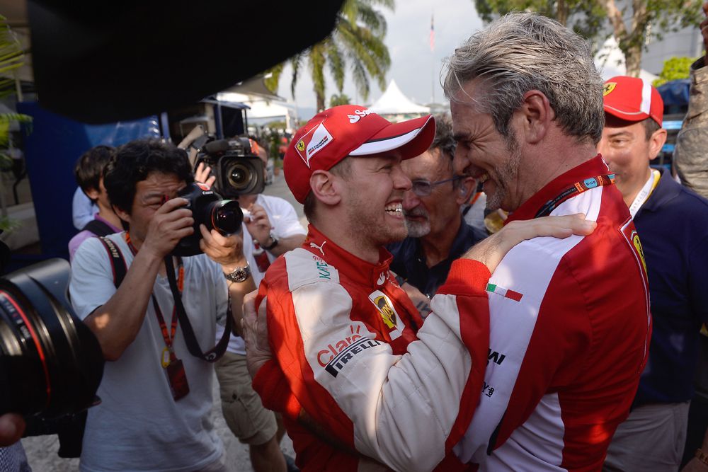 „Ferrari“ 2015 m. tikslų nekeičia - nori pergalių