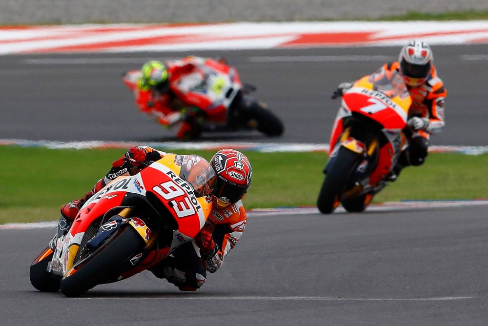 MotoGP. Argentinoje visus varžovus greičiu pranoko M. Marquezas