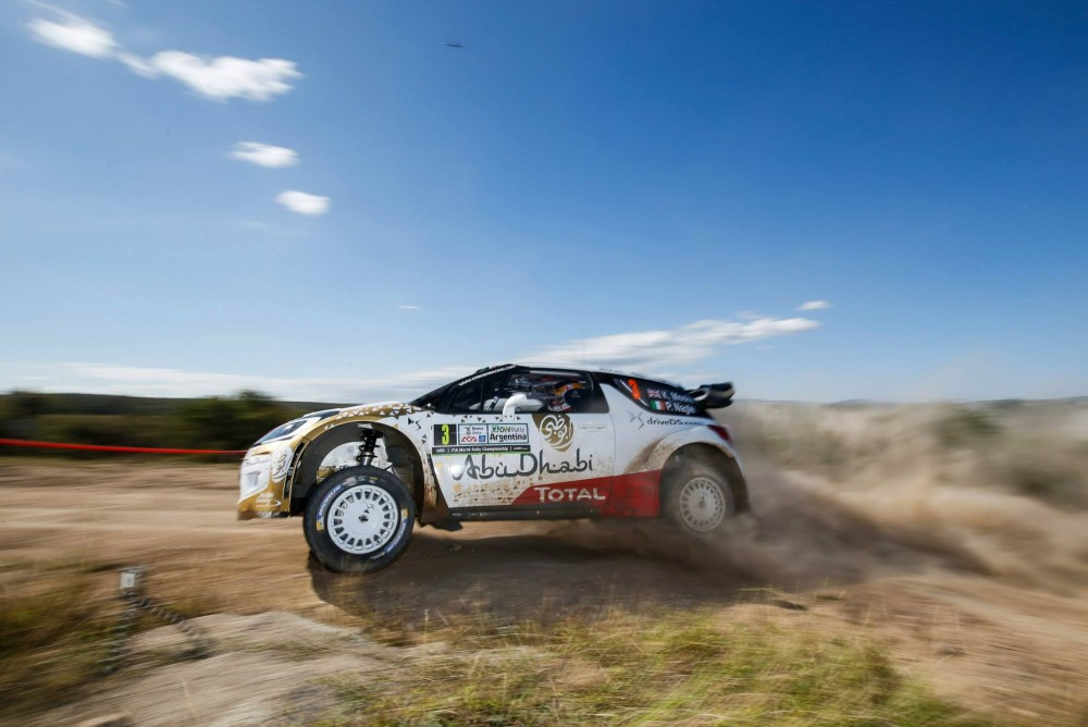 WRC. K. Meeke išlieka Argentinos ralio lyderiu
