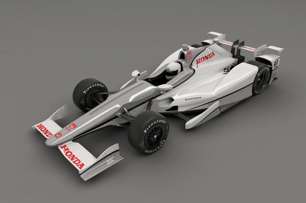 IndyCar. „Honda“ pristatė ovalams skirtą aerodinamikos paketą