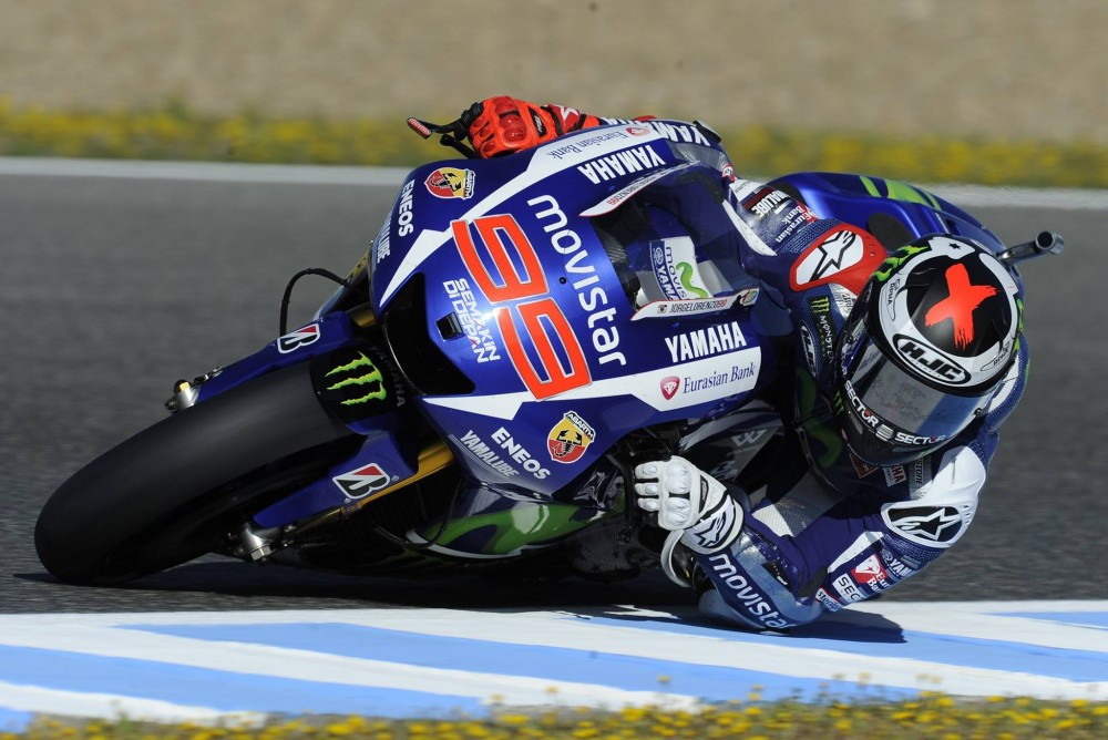 MotoGP. Jereze vykusioje kvalifikacijoje greičiausias J. Lorenzo