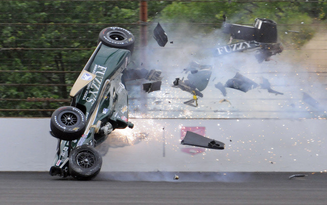 IndyCar. Indianapolyje sudaužytas dar vienas „Chevrolet“ bolidas