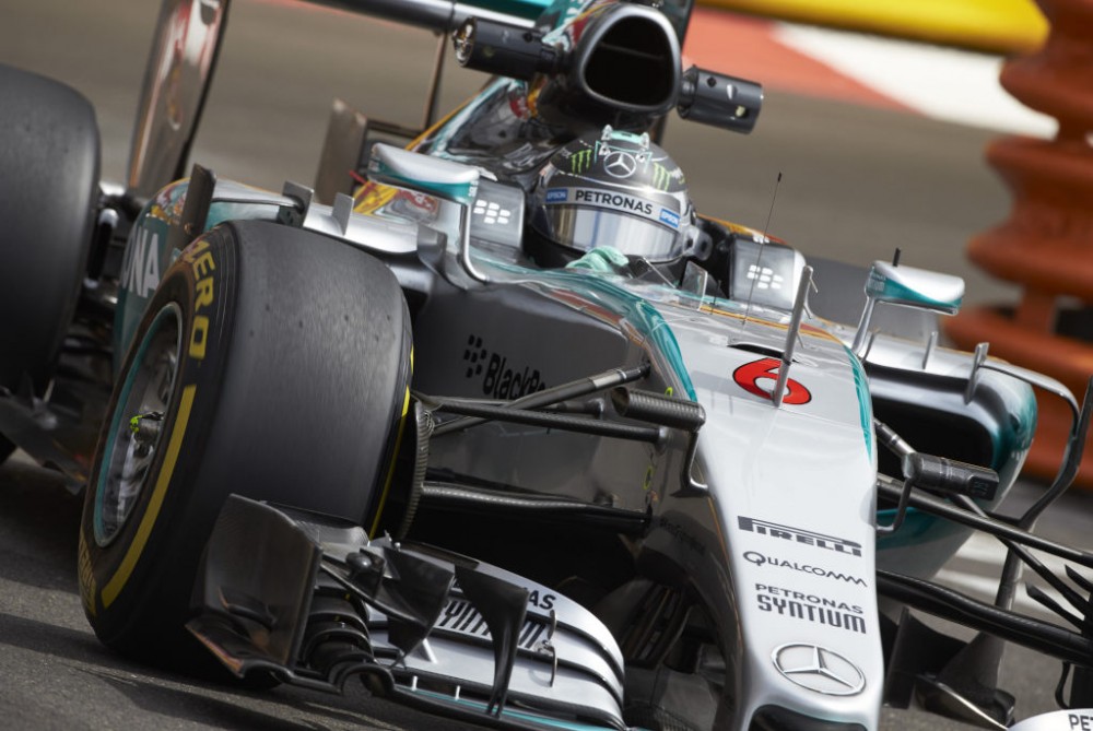 Kiek netikėtai Monako lenktynėse nugalėjo N. Rosbergas