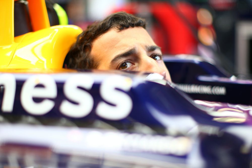 D. Ricciardo nepatenkintas „Red Bull" progresu