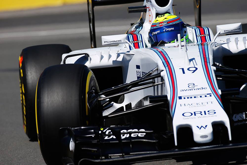 F. Massa nustebintas prasta „Williams“ forma