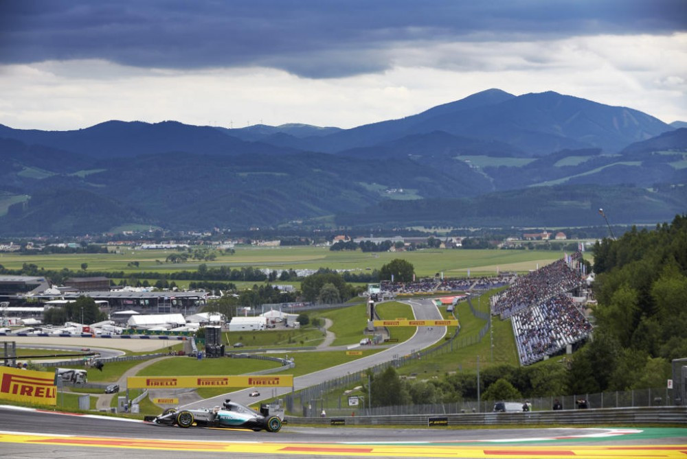 „Red Bull Ring“ trasoje - trys DRS zonos