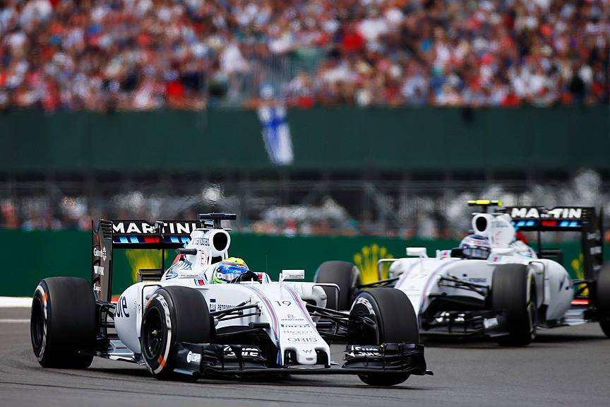 „Williams“ gretose lieka V. Bottas ir F. Massa