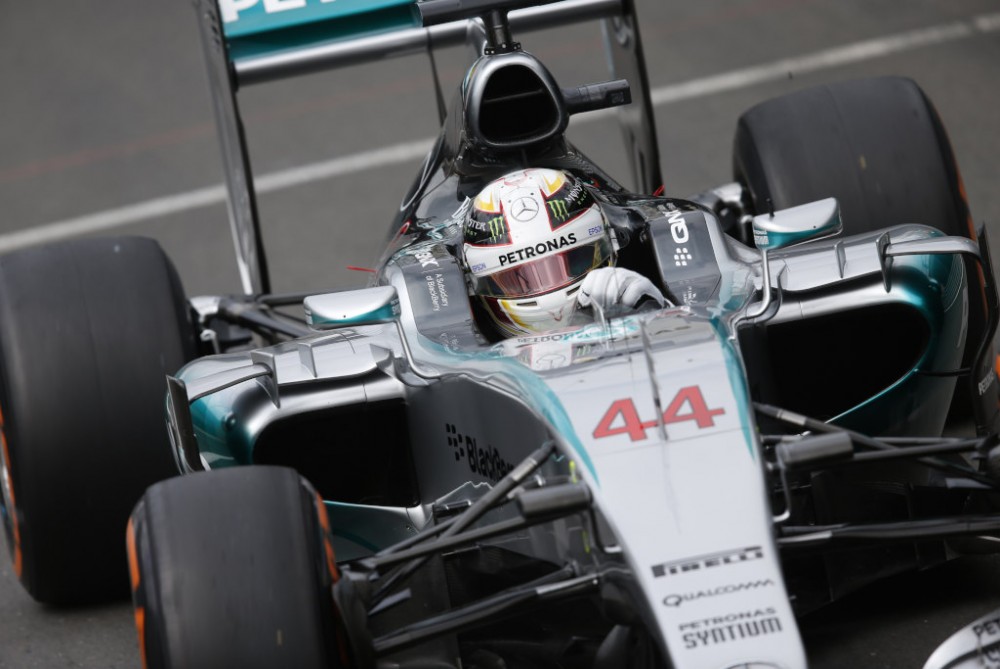 Vengrijos GP kvalifikacijoje triumfavo L. Hamiltonas