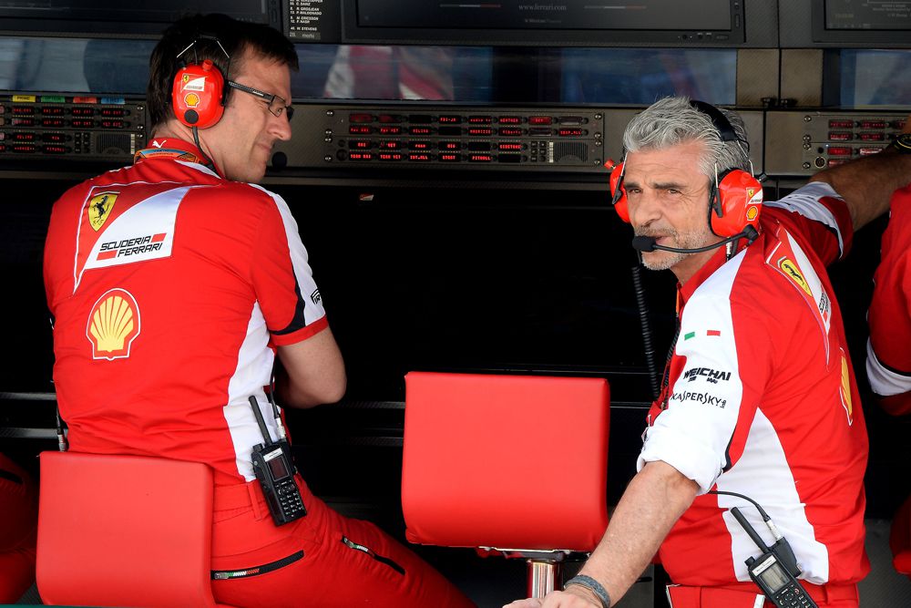 „Ferrari“ ruošiasi pakeisti M. Arrivabenę?