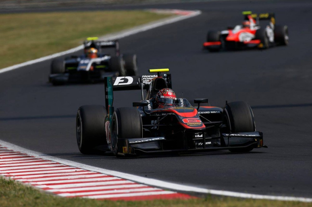 GP2. Vengrijoje vykusiose sprinto lenktynėse - ART pilotų triumfas