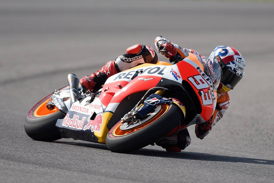 MotoGP. Indianapolyje trečiąją pergalę iškovojo M. Marquezas