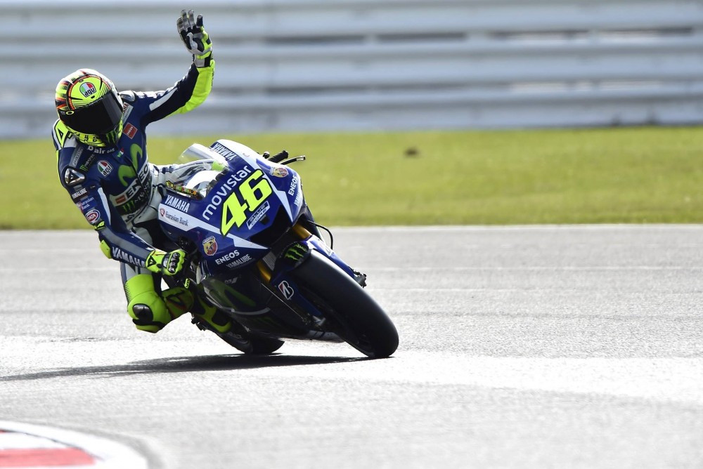 MotoGP. Silverstoune - V. Rossi triumfas