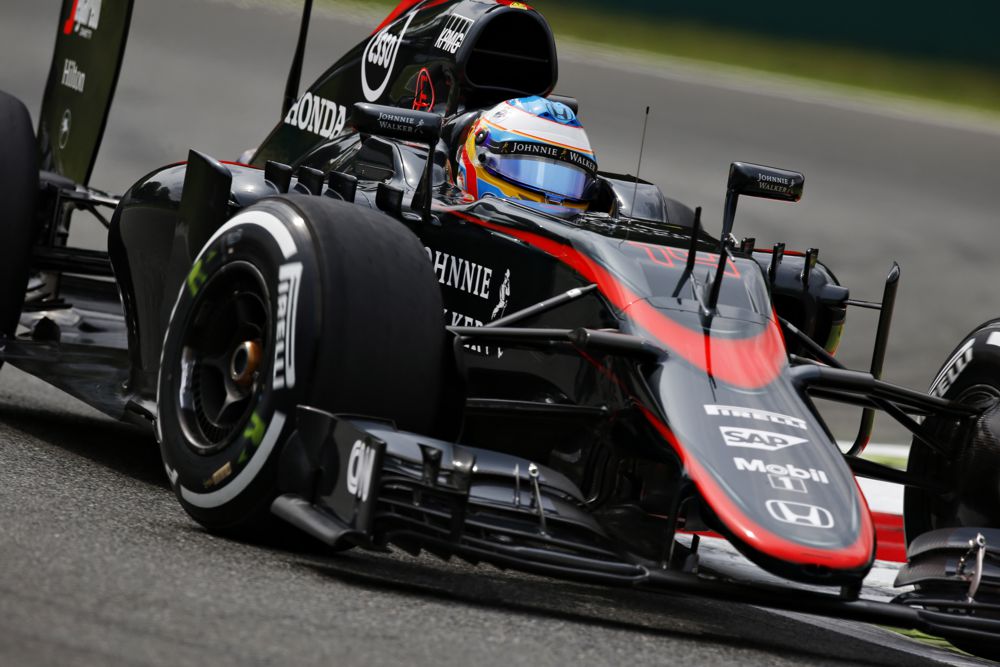 F. Alonso ir R. Merhi - starto pozicijų baudos