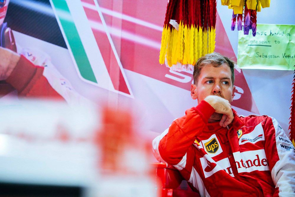 S. Vettelis tikisi geriau pasirodyti lenktynėse