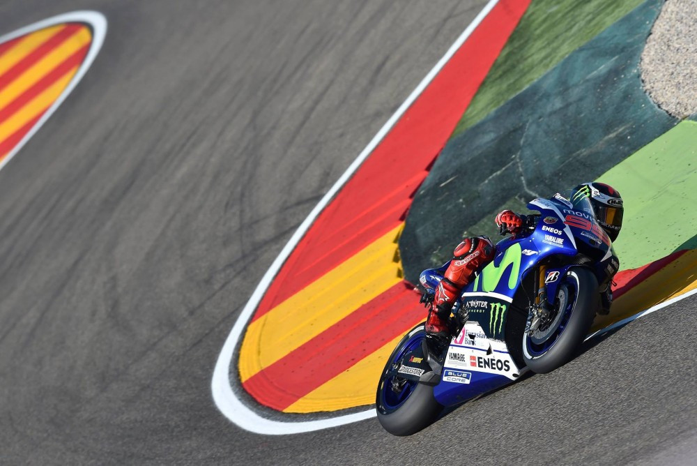 MotoGP. Aragone - M. Marquezo nesėkmė ir J. Lorenzo triumfas