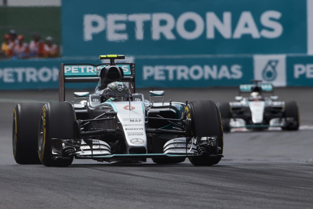 Meksikoje pergalę iškovojo N. Rosbergas