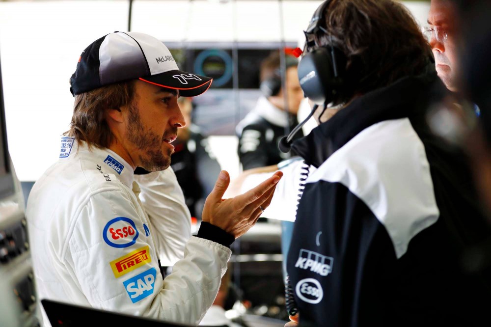 F. Alonso: man gaila „Formulės-1“