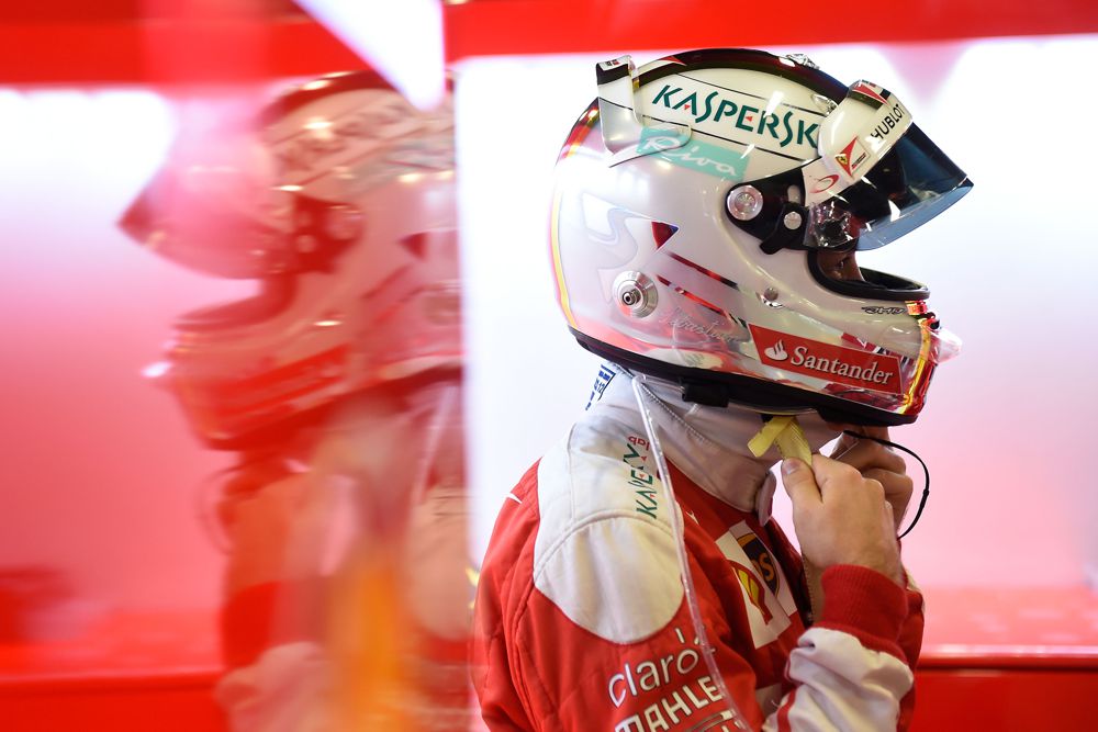 S. Vetteliui treniruotėse sutrukdė prastai pritvirtintas ratas