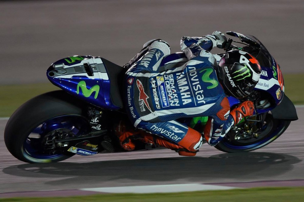MotoGP. Pirmoje naujojo sezono kvalifikacijoje greičiausias J. Lorenzo
