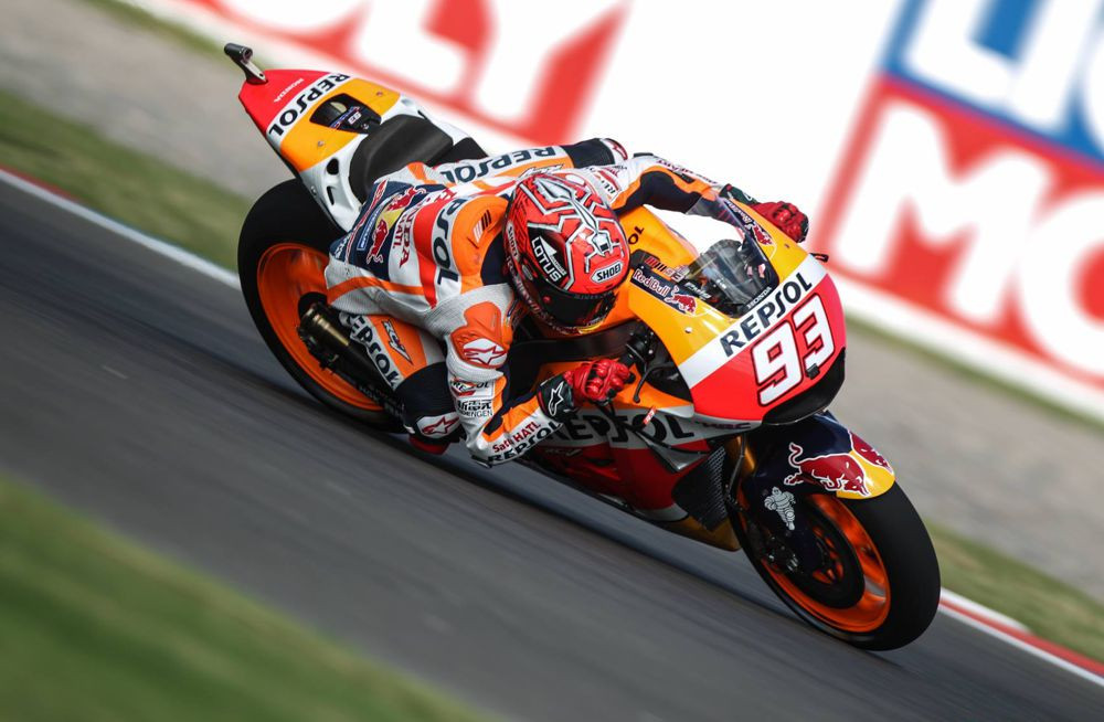 MotoGP. M. Marquezas nesunkiai nugalėjo Argentinoje vykusiose lenktynėse