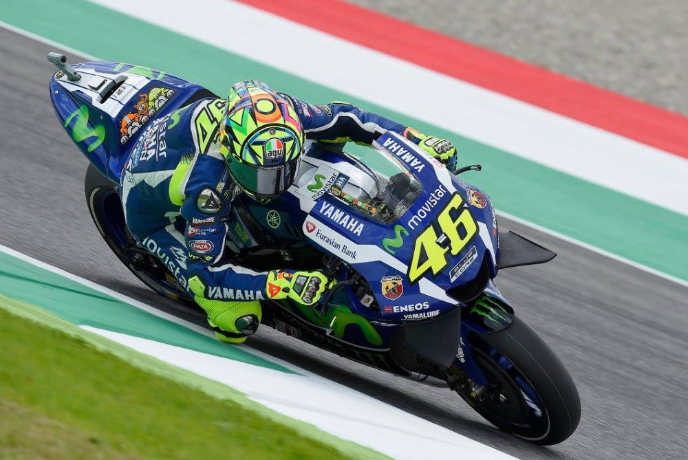 MotoGP. V. Rossi lenktynes Mugello trasoje pradės iš „pole“ pozicijos