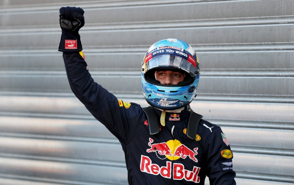 D. Ricciardo lenktyniaus „Red Bull“ gretose dar bent dvejus metus