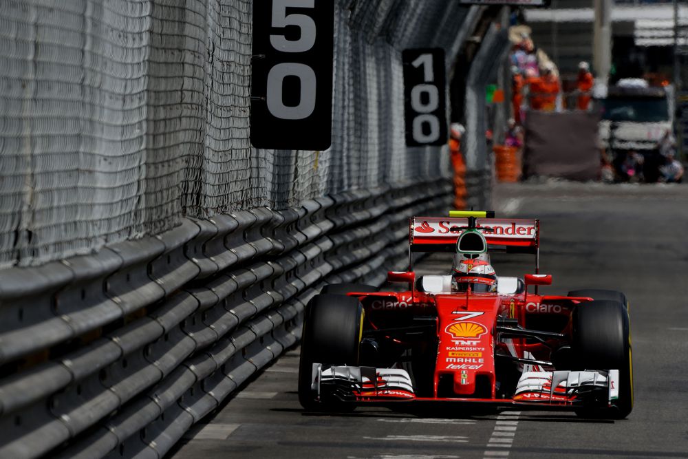 „Ferrari“: K. Raikkonenui tiesiog nepatinka Monako trasa