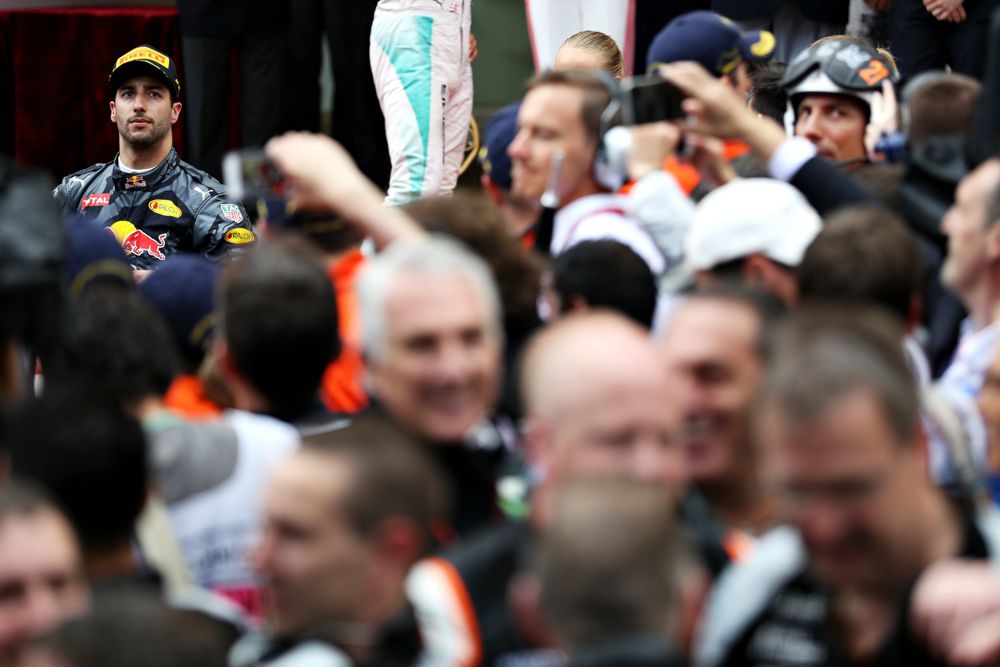D. Ricciardo toliau reiškia nepasitenkinimą „Red Bull“ ekipa