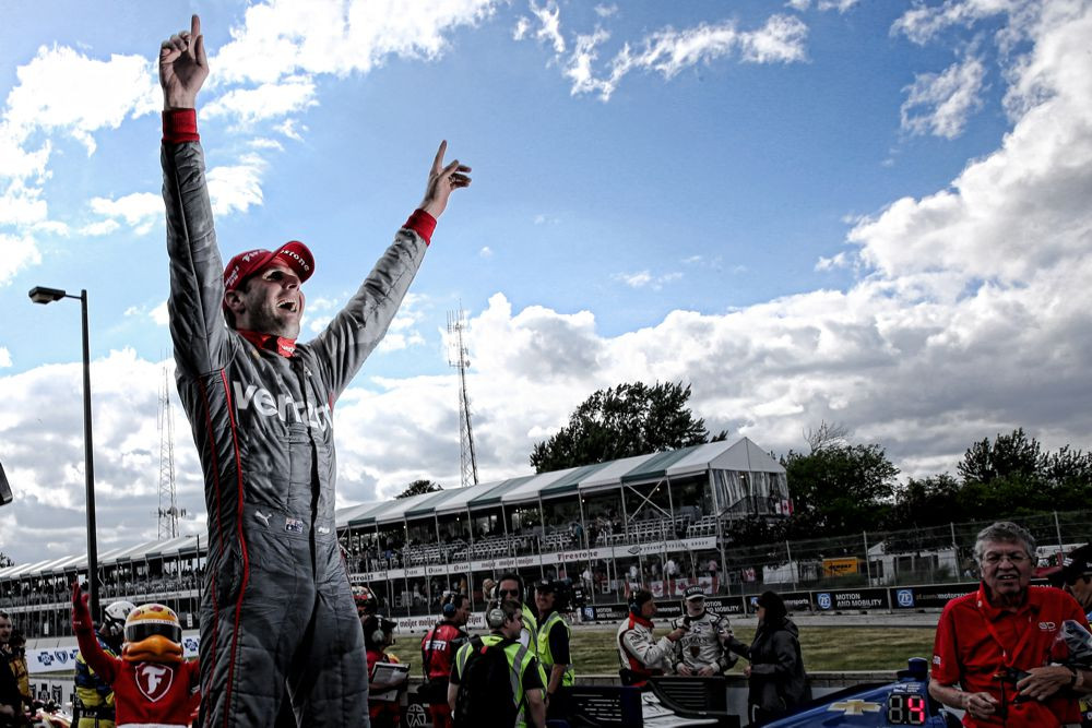 IndyCar. Antrose lenktynėse Detroite - W. Powerio triumfas