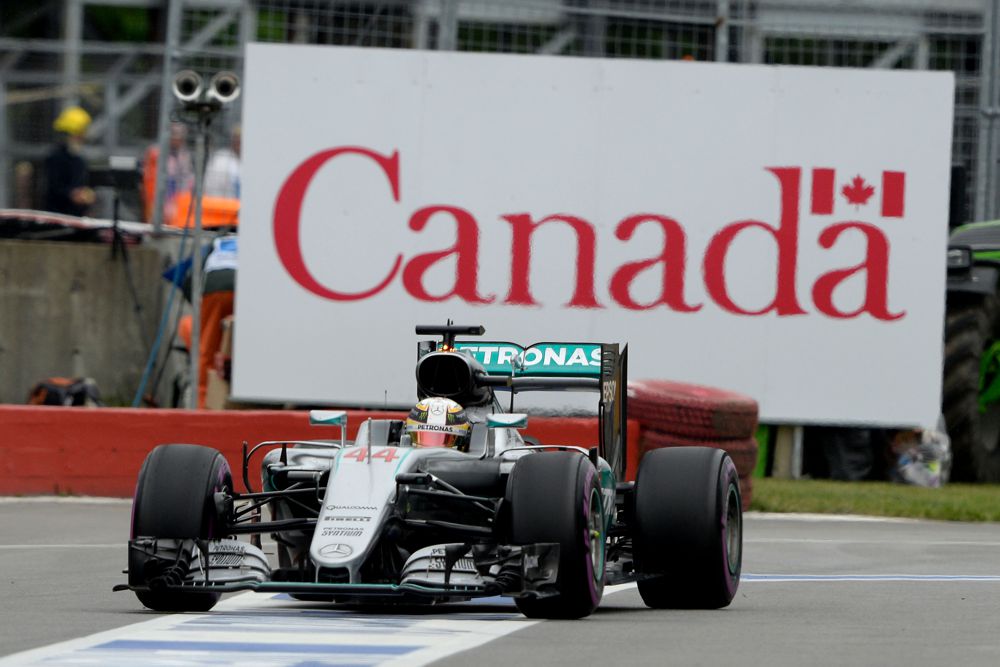 Kanados GP lenktynėse nugalėjo L. Hamiltonas