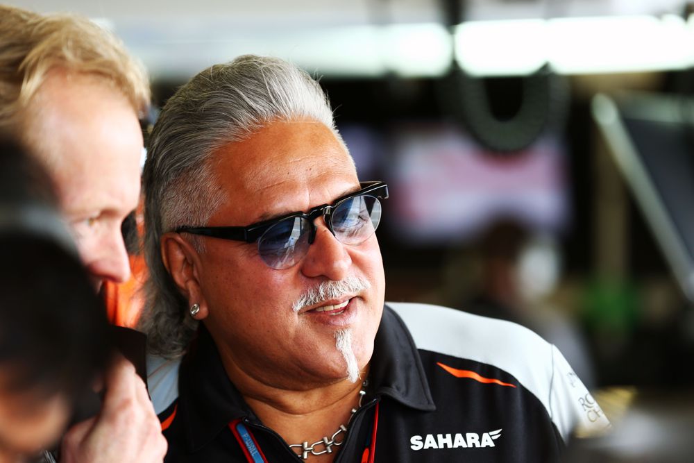 Buvęs „Force India“ savininkas V. Mallya sulaukė prastos naujienos