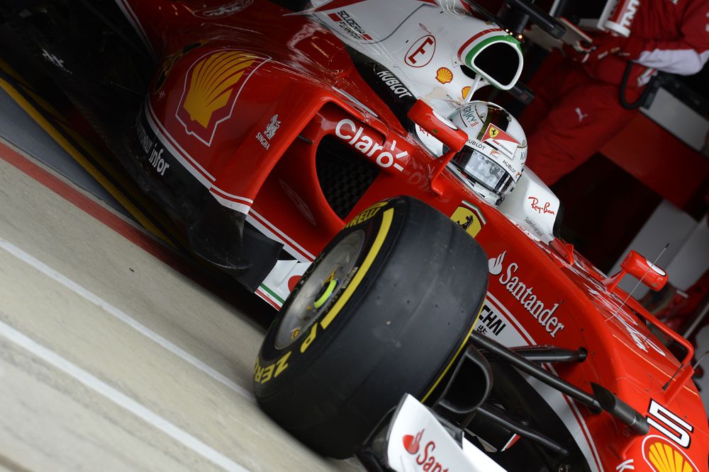 S. Vettelis: aukšta oro temperatūra yra palanki „Ferrari“ ekipai