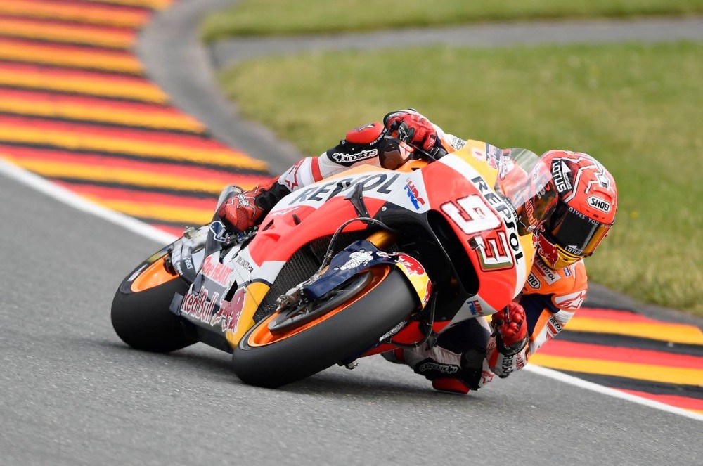 MotoGP. M. Marquezas triumfavo Vokietijoje vykusiose lenktynėse