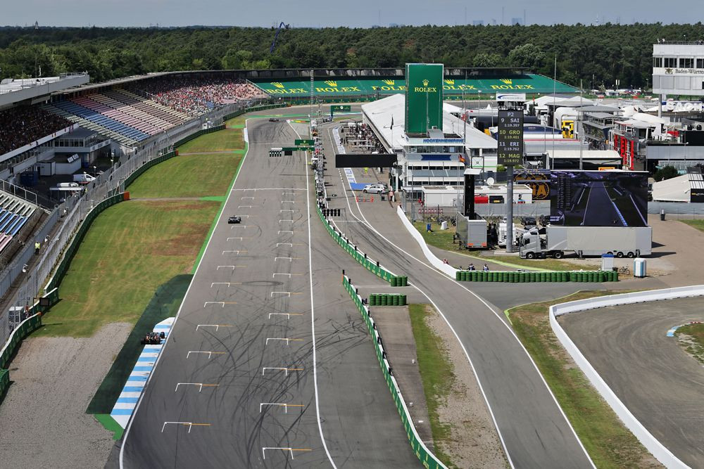 Hockenheimo trasoje atsisakyta vienos iš DRS zonų