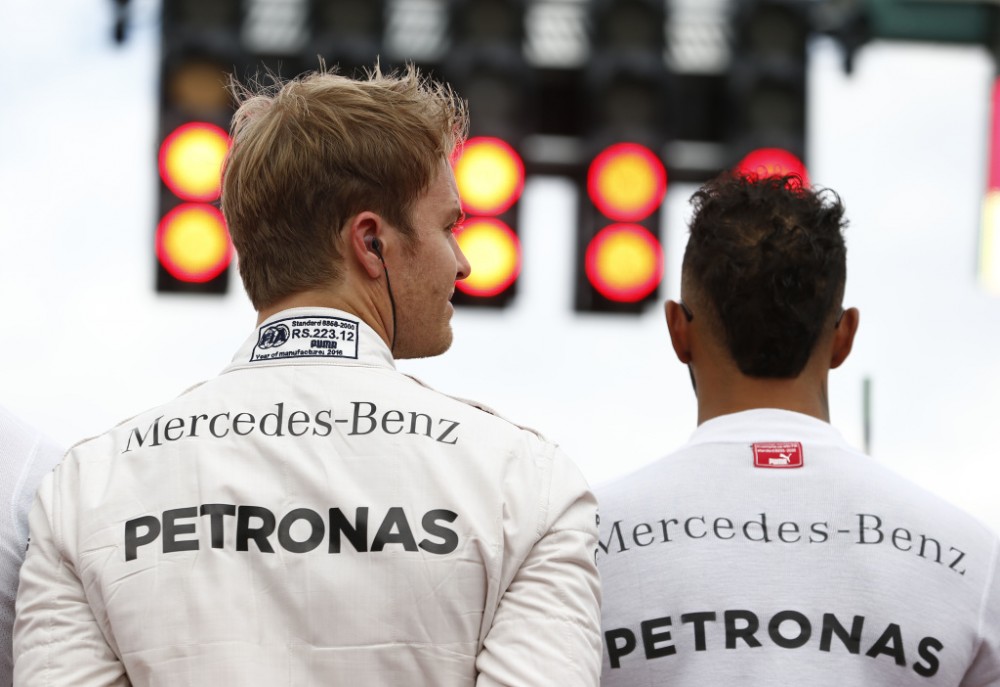 G. Bergeris: N. Rosbergas psichologinėje dvikovoje įveikė L. Hamiltoną