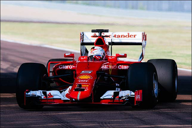 „Ferrari“ išbandys šlapiai dangai skirtas „Pirelli“ padangas