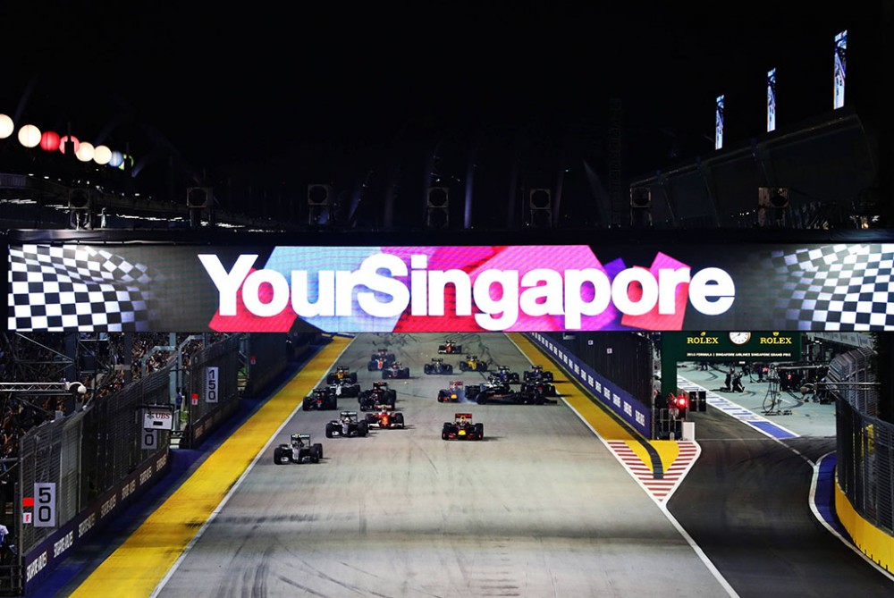 Singapūro GP: penktadienio treniruotė Nr.2
