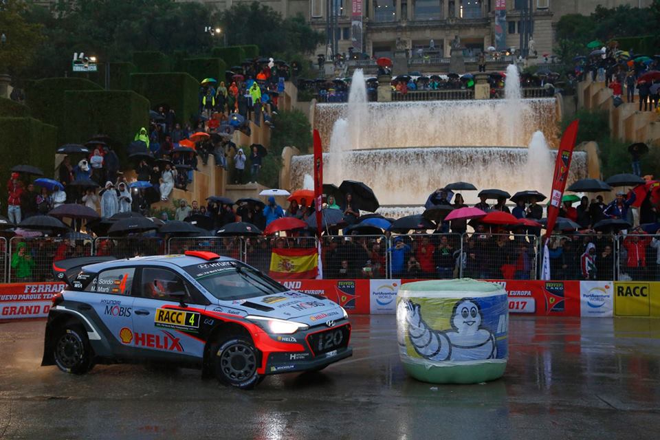 WRC. D. Sordo sėkmingai pradėjo Katalonijos ralį
