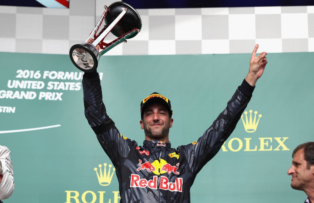D. Ricciardo: JAV GP lenktynėse galėjome kovoti dėl antros vietos