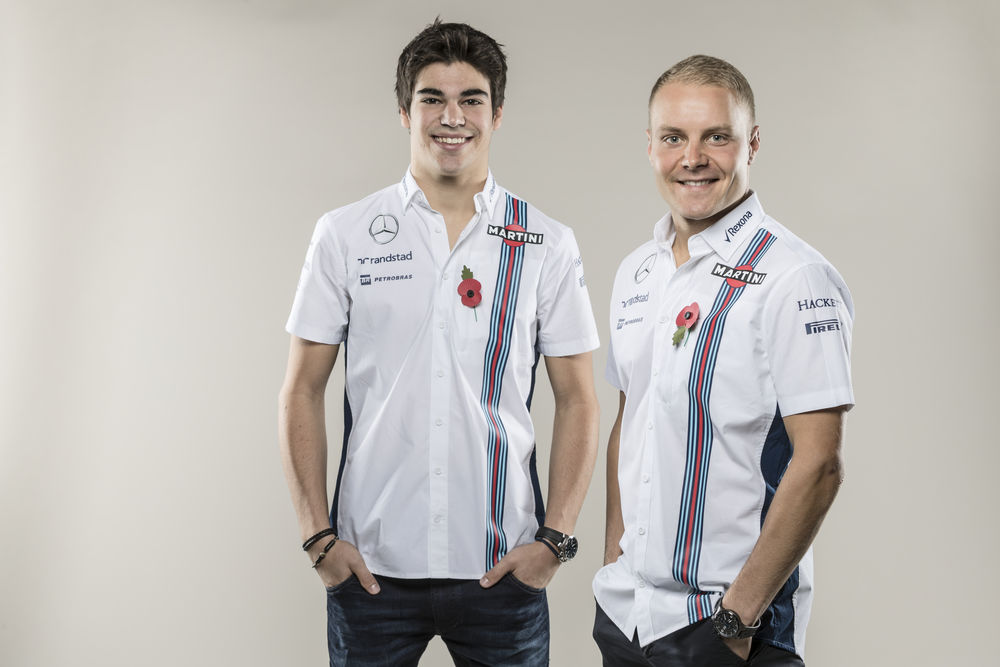 V. Bottas ir L. Strollas – “Williams” pilotai 2017 metais